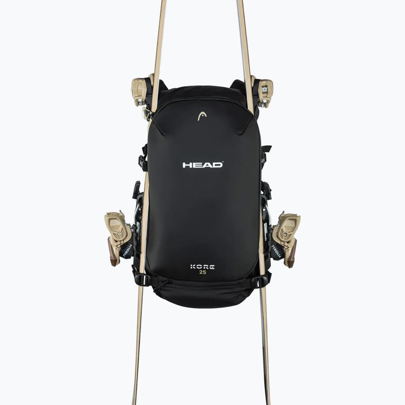 Sí hátizsák HEAD Kore Backpack 25 l black 5