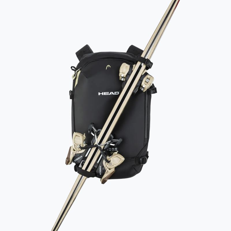 Sí hátizsák HEAD Kore Backpack 25 l black 6