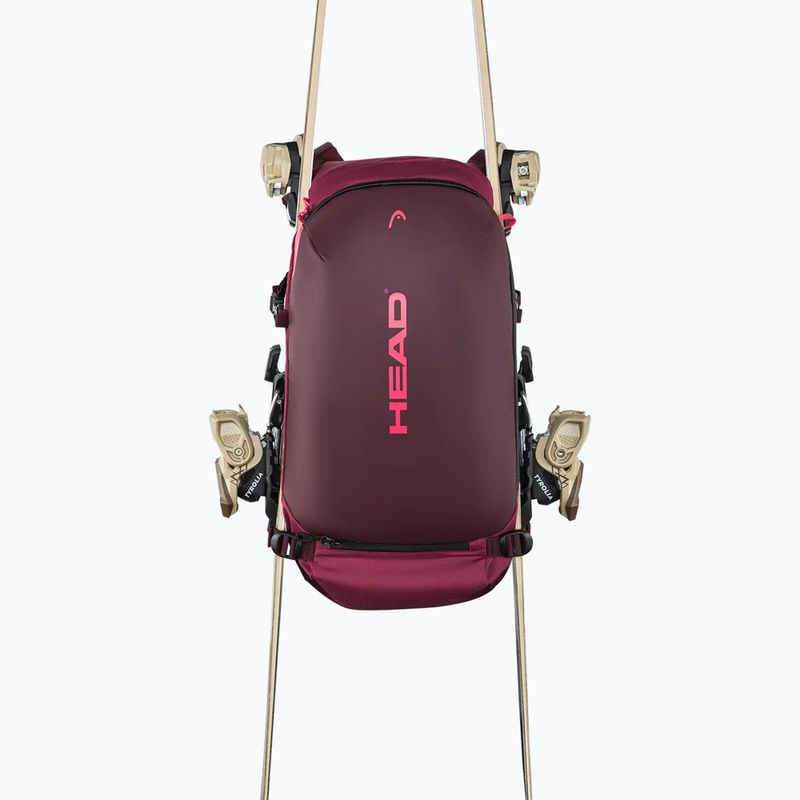 Síhátizsák HEAD Women's Boot Backpack 25 l plum 5