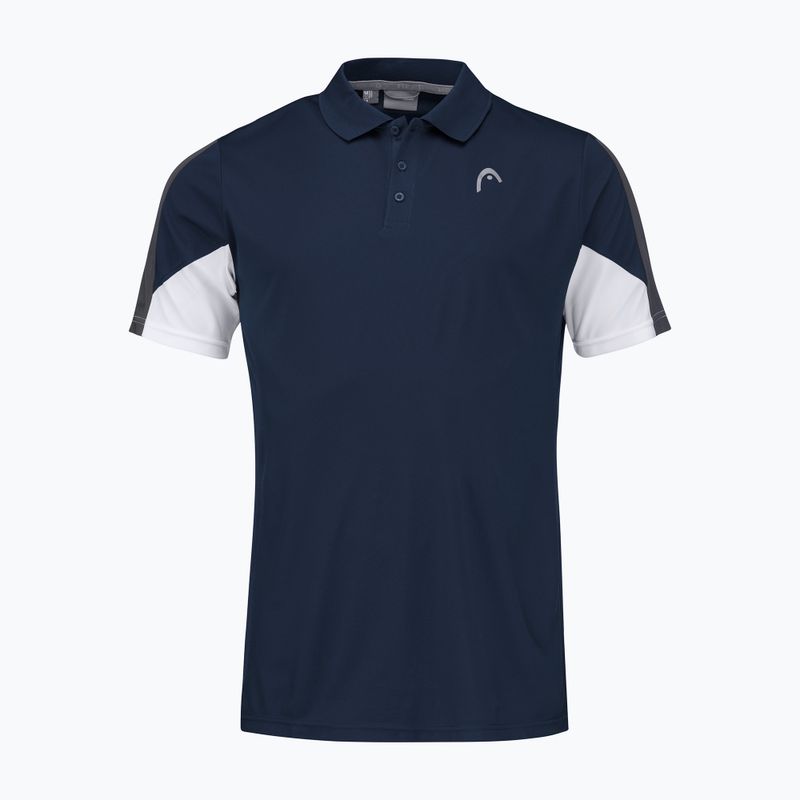HEAD Club 22 Tech Polo férfi tenisz póló fekete 811421 4