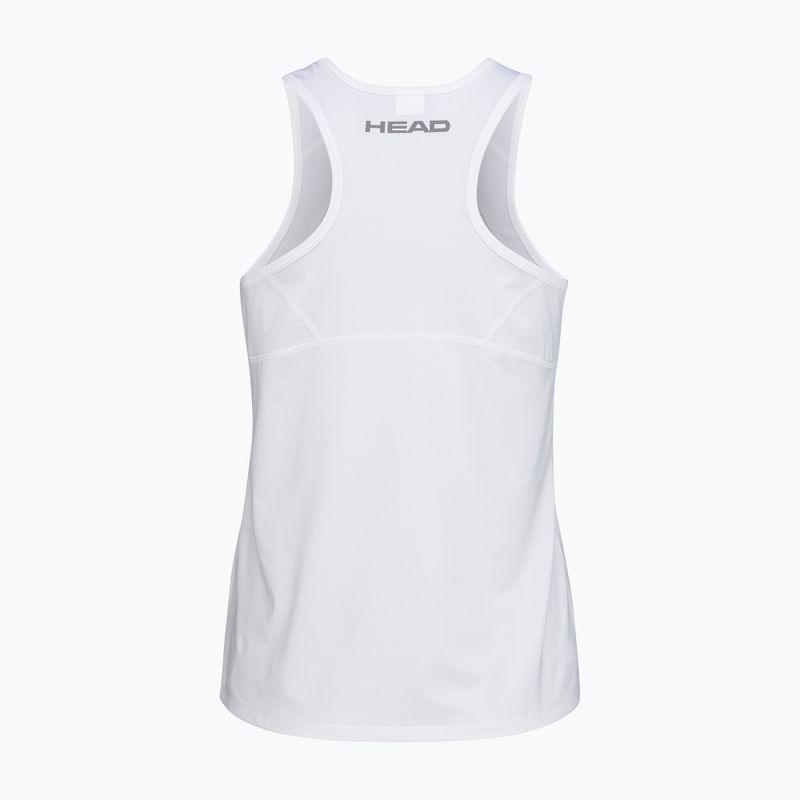 HEAD Club 22 Tank Top női teniszpóló fehér 814461 2