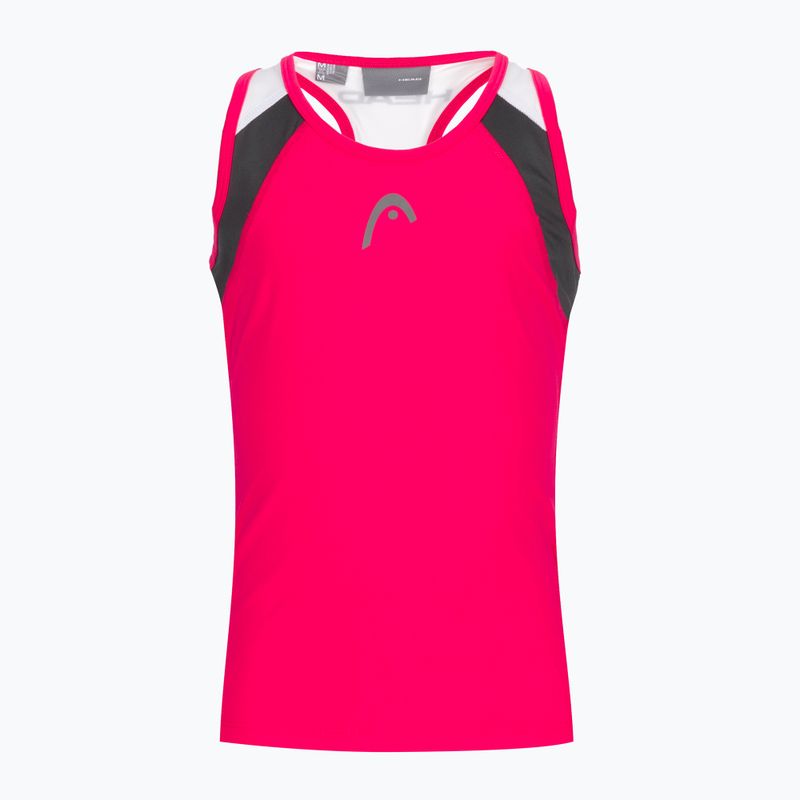 HEAD Club 22 Tank Top Gyermek teniszpóló rózsaszín 816411
