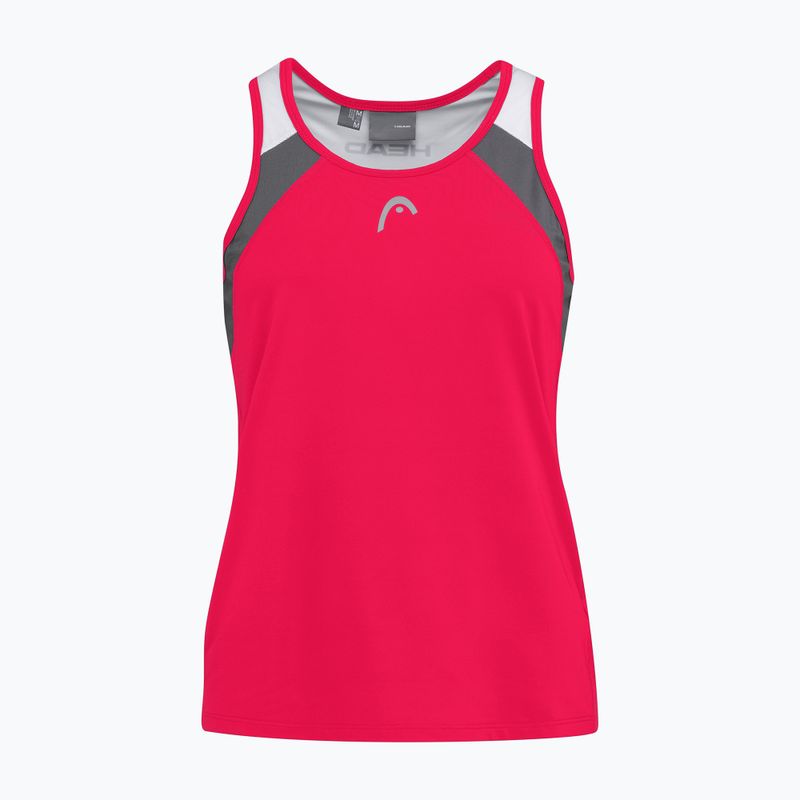 HEAD Club 22 Tank Top Gyermek teniszpóló rózsaszín 816411 5