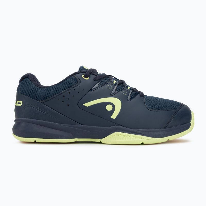 HEAD Grid 3.5 navy/lime squash cipő 2