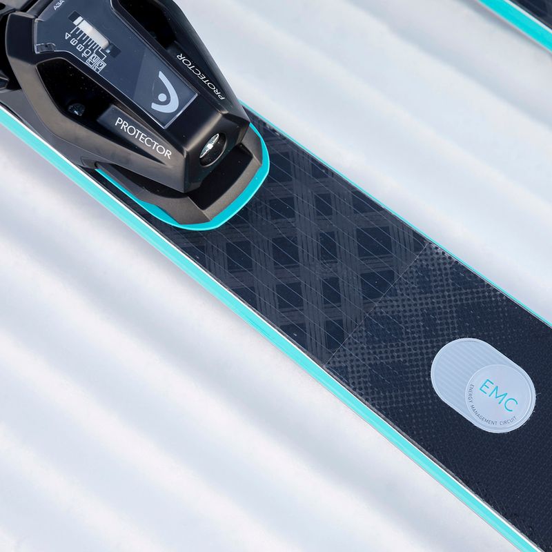 Alpesi sílécek HEAD Supershape e-Speed SW BB-PR + kötések PRD 12 GW black/blue 15