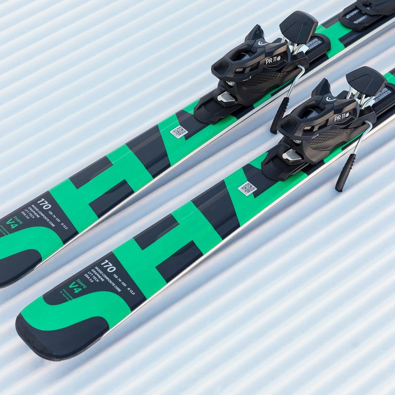 Lesikló síléc HEAD Shape V4 AMT-PR + kötés PR 11 GW anthracite/green 9
