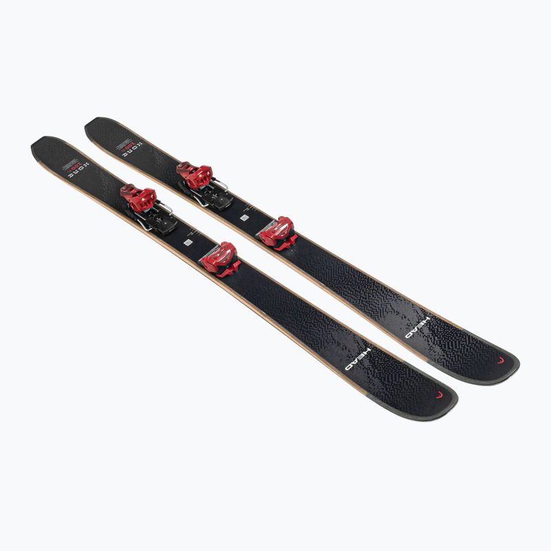 Sílécek HEAD Kore 100 Ti + kötések Attack 14 GW black/red 3