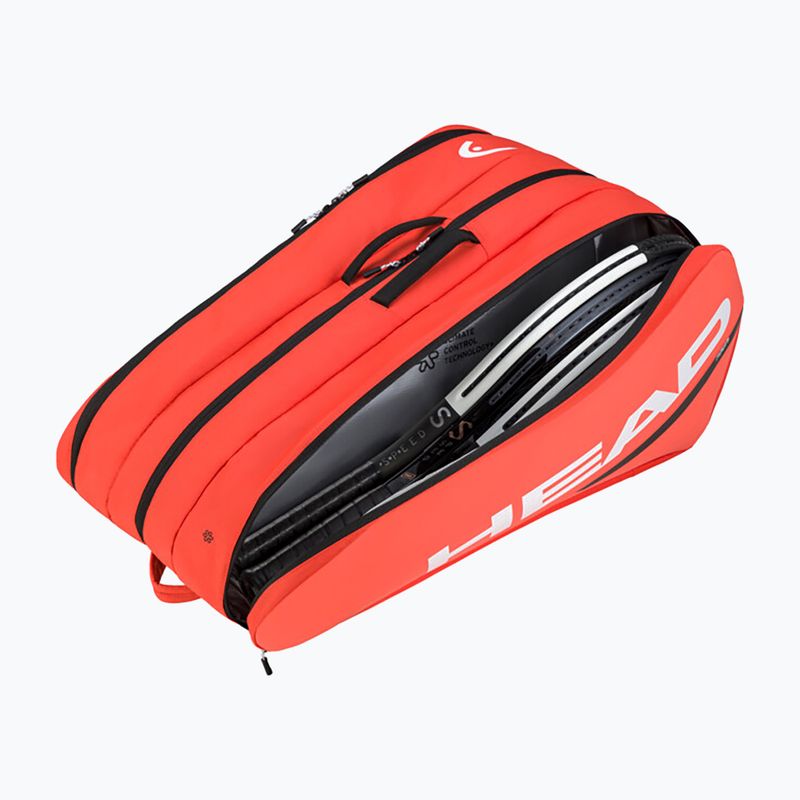 HEAD Tour Racquey tenisztáska XL 95 l fluo narancssárga színben 2