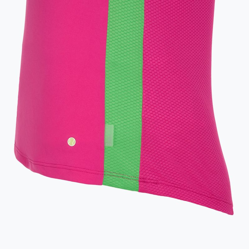 Női tenisz felső HEAD Spirit Tank Top élénk rózsaszínű 6