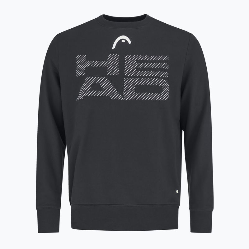 HEAD férfi tenisz pulóver Rally Sweatshirt fekete