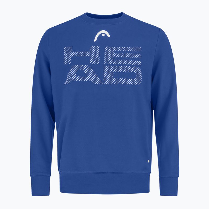 HEAD férfi tenisz melegítőfelső Rally Sweatshirt royal