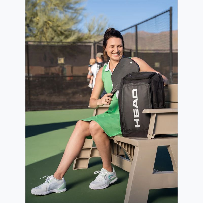 Hátizsák HEAD Pro Pickleball Backpack 26 l black/white 5
