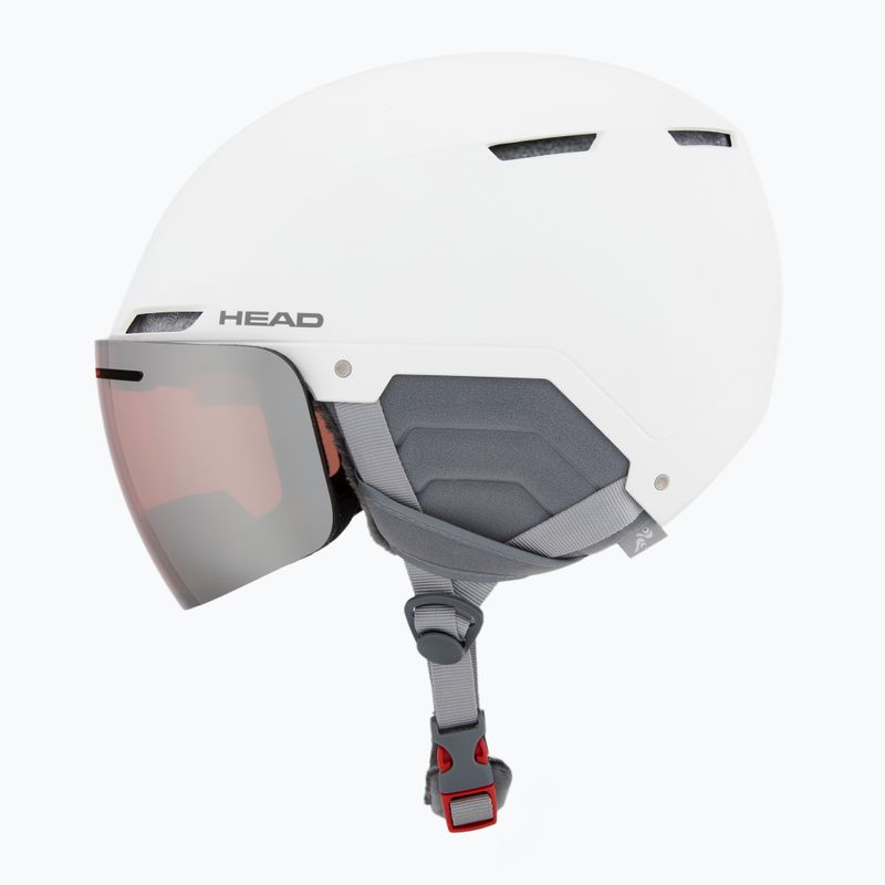 Női sísisak HEAD Cinema W white/silver red 3