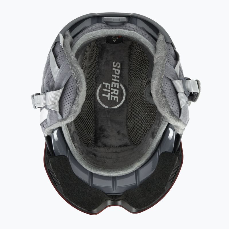 Női sísisak HEAD Cinema Pro W grey/red yellow 4