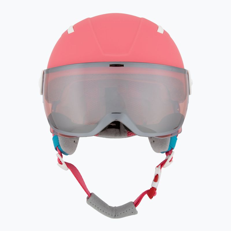 Gyerek sísisak HEAD Maja Visor pink/blue/silver red 2