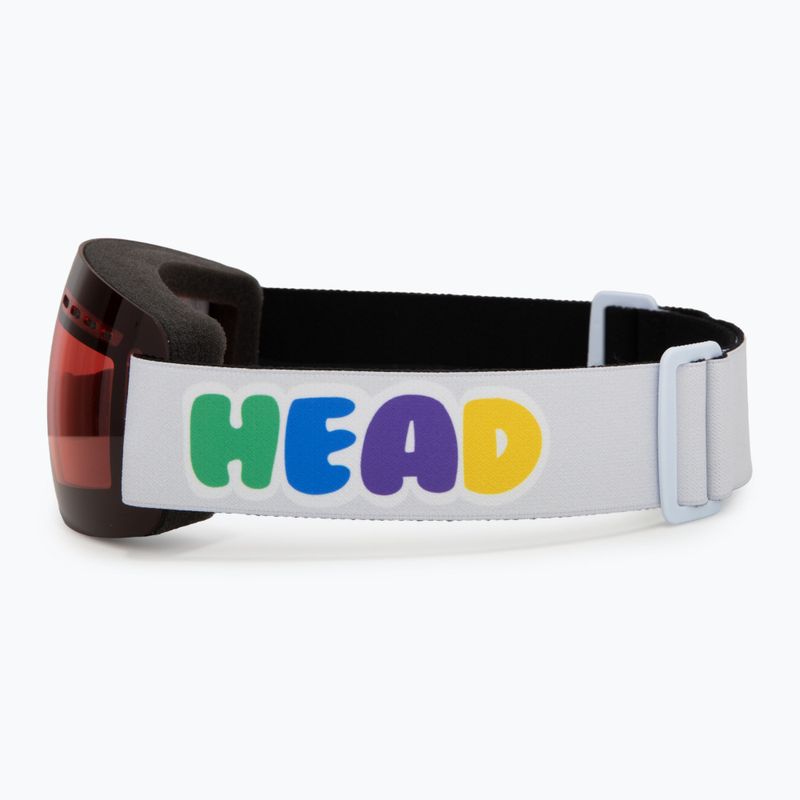 Gyerek síszemüveg HEAD Solar red/red 4