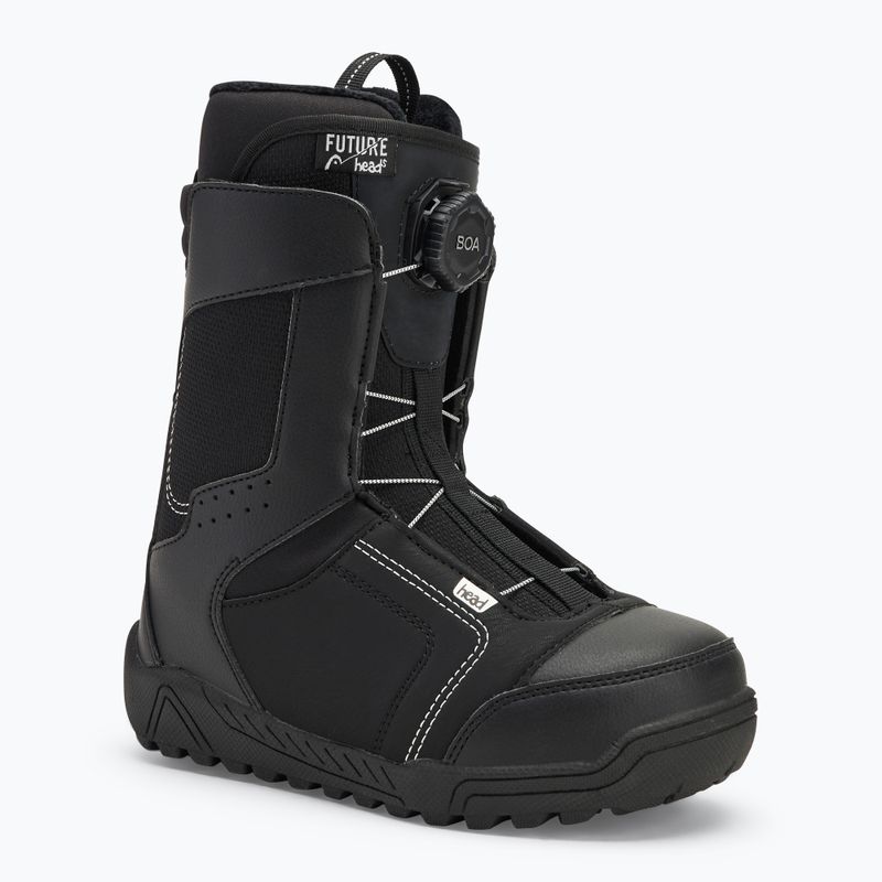 Gyerek snowboard cipő HEAD FH Lyt Boa JR black