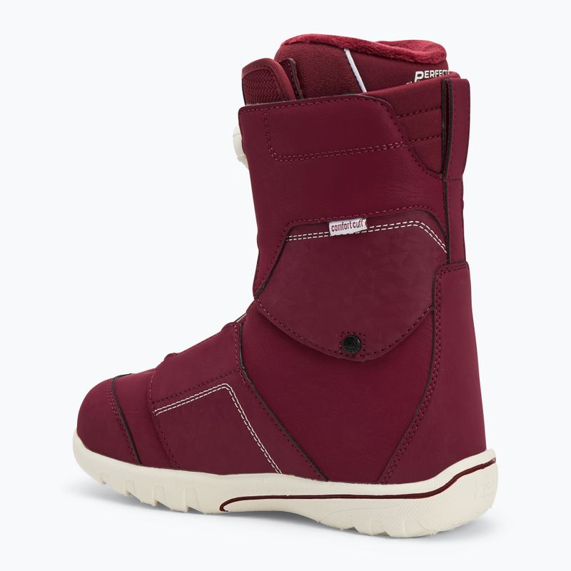 Női snowboardos cipő HEAD Galore LYT Boa Coiler burgundy 2