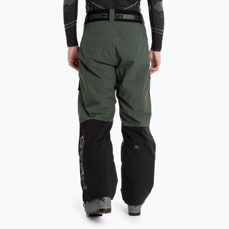 Férfi sínadrág HEAD Race Nova black/dark thyme 2