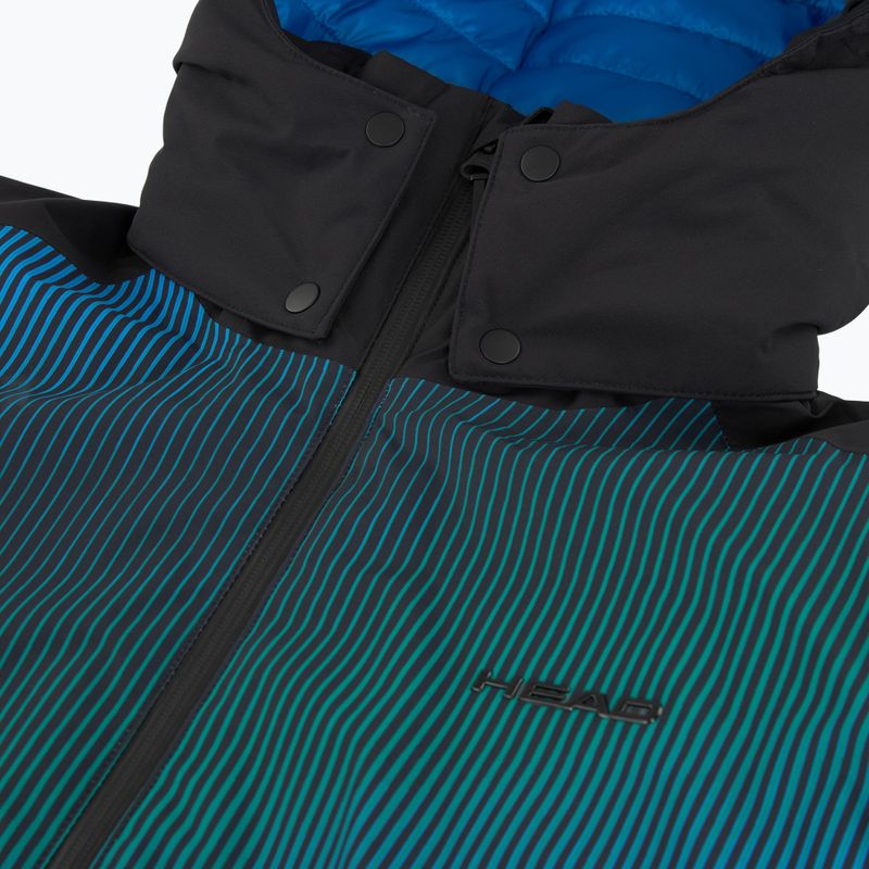 Férfi sídzseki HEAD Supershape II print/ocean blue 3