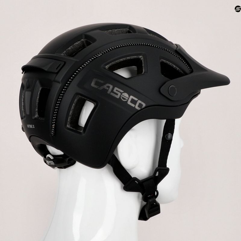 CASCO MTBE 2 kerékpáros sisak fekete 04.1312 9