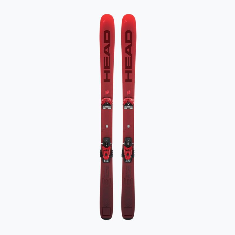 Lesikló léc HEAD Kore 99 + kötés Attack 14 GW red/anthracite