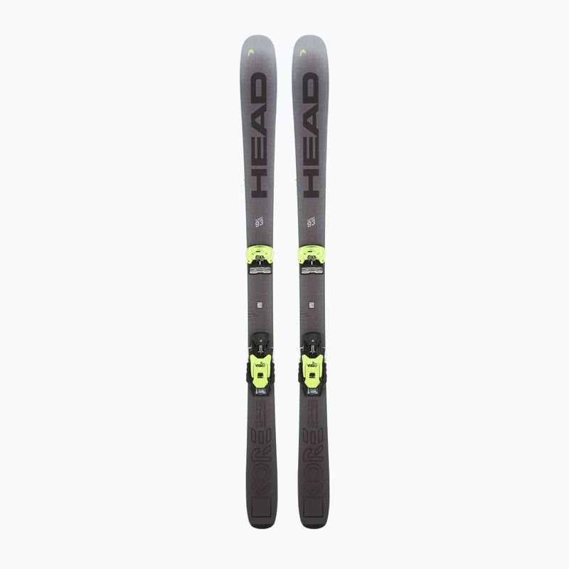 Lesikló léc HEAD Kore 93 + kötés Attack 14 GW yellow/anthracite