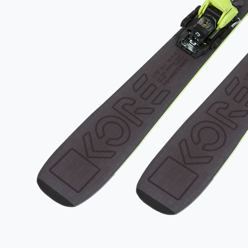 Lesikló léc HEAD Kore 93 + kötés Attack 14 GW yellow/anthracite 7