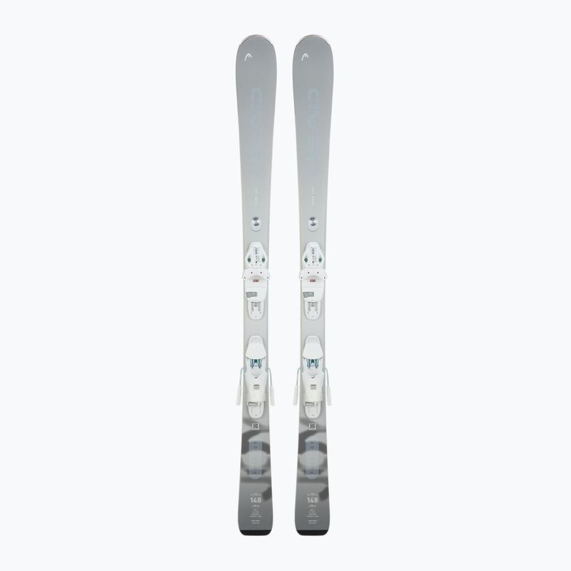Női lesikló léc HEAD e.Pure Joy SLR BB Joy Pro + kötés Joy 9 GW SLR silver/grey