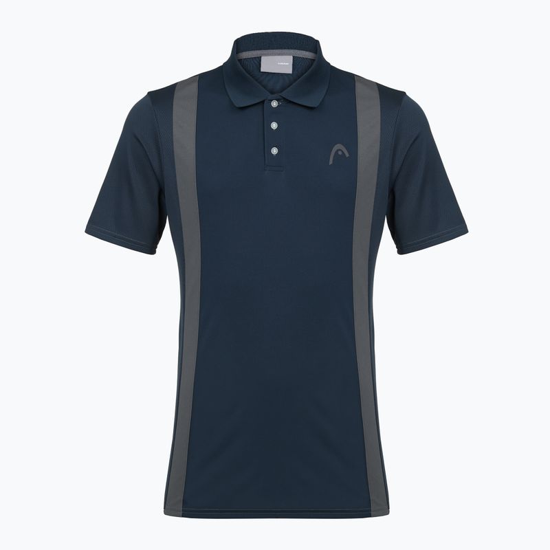Férfi tenisz póló HEAD Club 25 Tech Polo navy 7