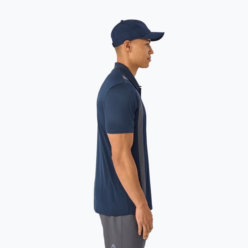 Férfi tenisz póló HEAD Club 25 Tech Polo navy 4