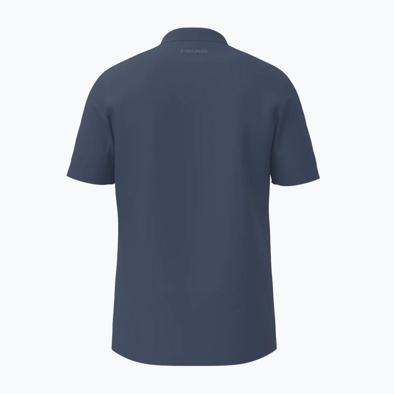 Férfi tenisz póló HEAD Club 25 Tech Polo navy 8
