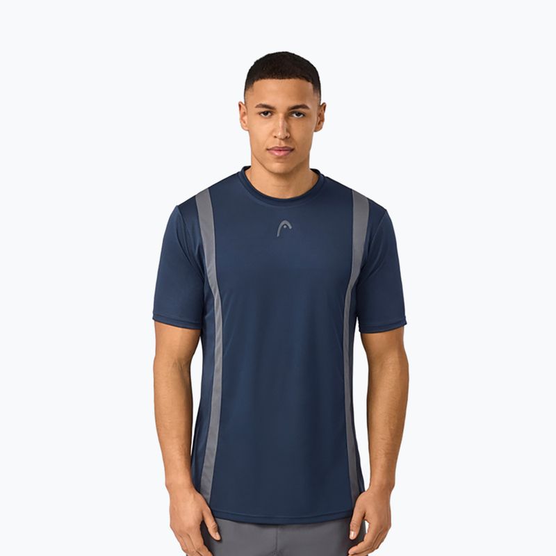 Férfi tenisz póló HEAD Club 25 Tech Polo navy