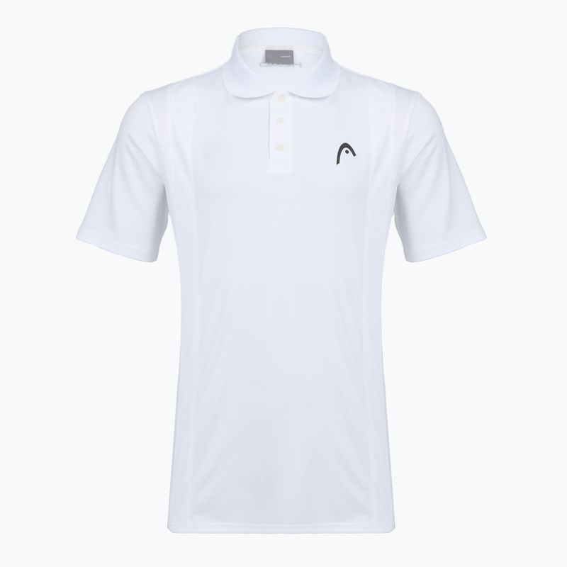 Férfi tenisz póló póló HEAD Club 25 Tech Polo fehér