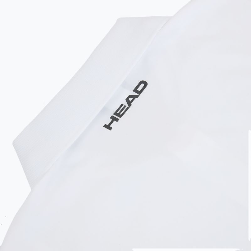 Férfi tenisz póló póló HEAD Club 25 Tech Polo fehér 4