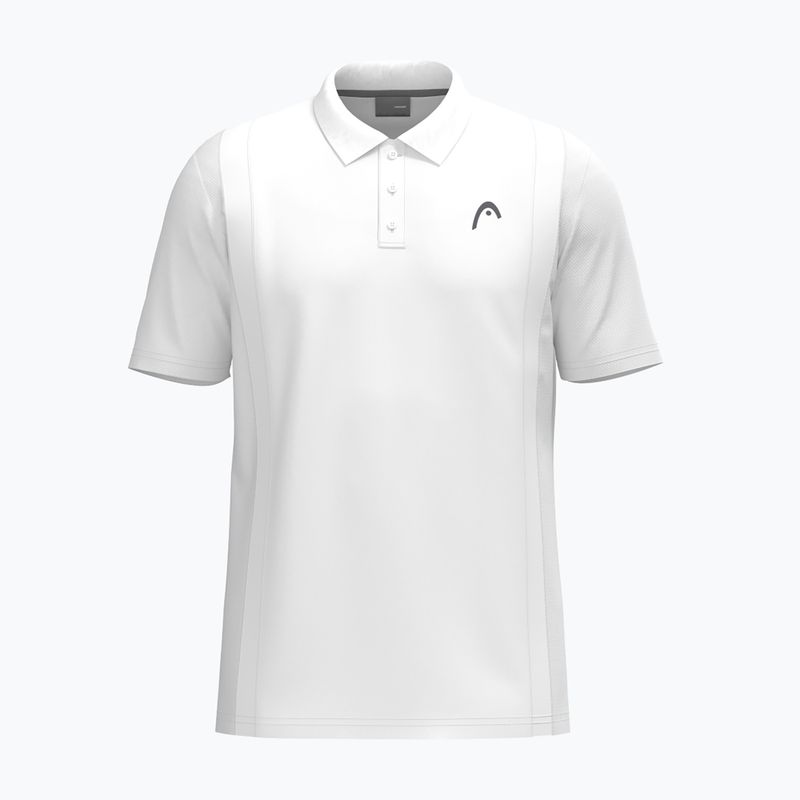 Férfi tenisz póló póló HEAD Club 25 Tech Polo fehér
