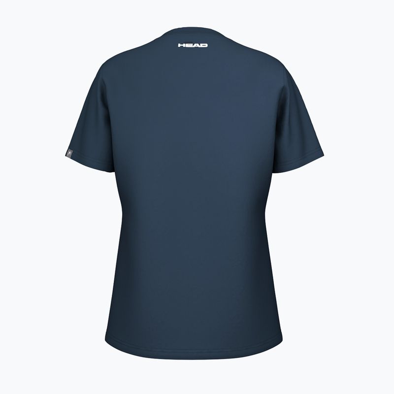 Női tenisz póló HEAD Rainbow W navy 2