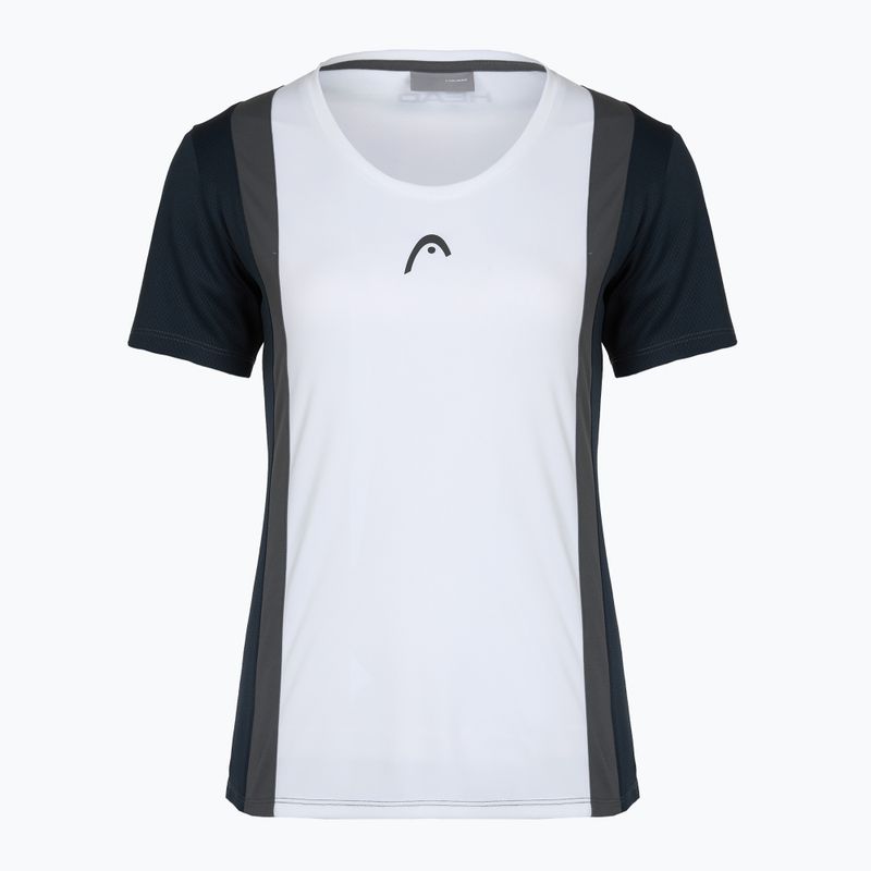 Női tenisz póló HEAD Club 25 Tech W navy/white