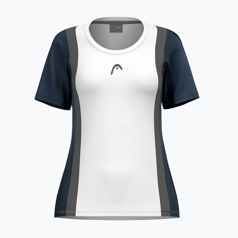 Női tenisz póló HEAD Club 25 Tech W navy/white