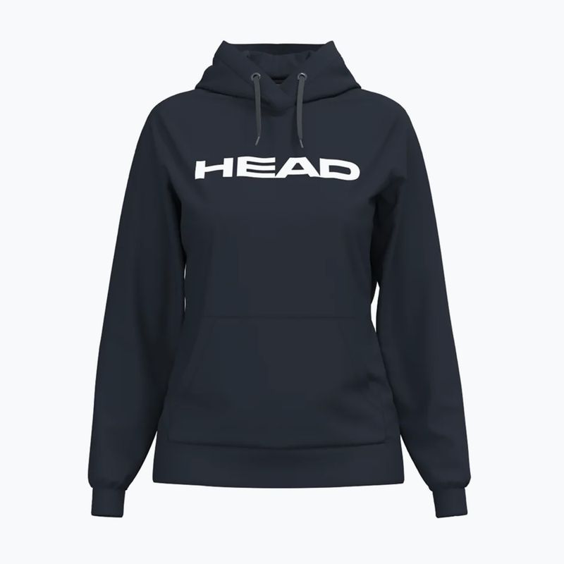 Női HEAD Club Original kapucnis pulóver, sötét színű