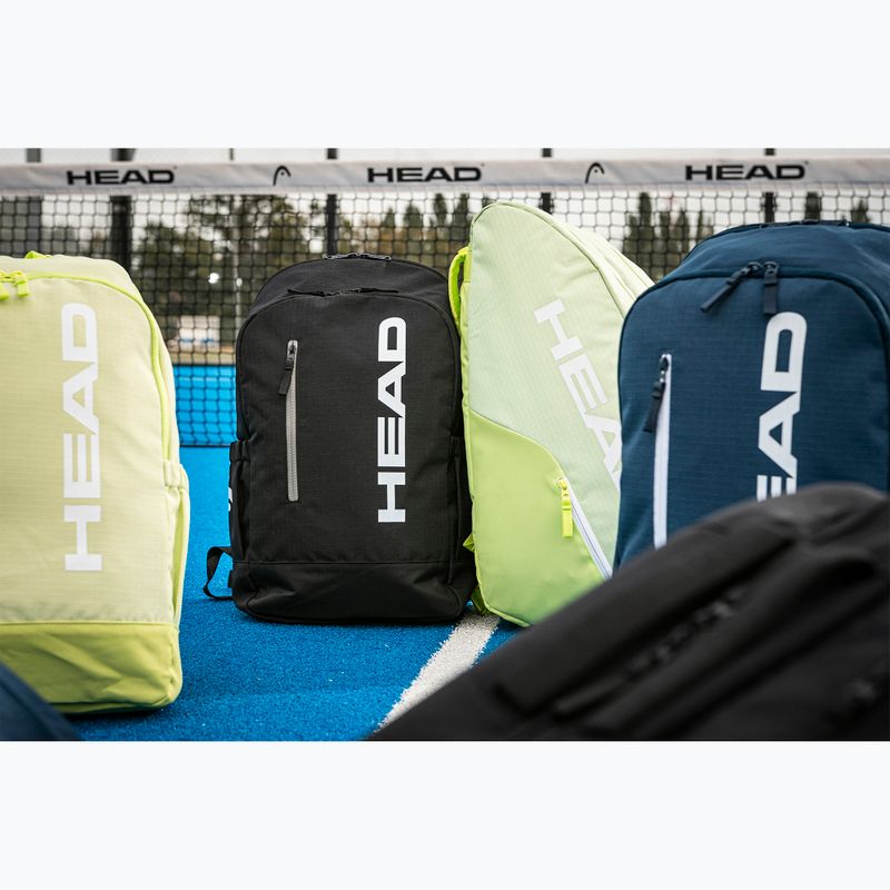 HEAD tenisz hátizsák Base 17 l fekete 5