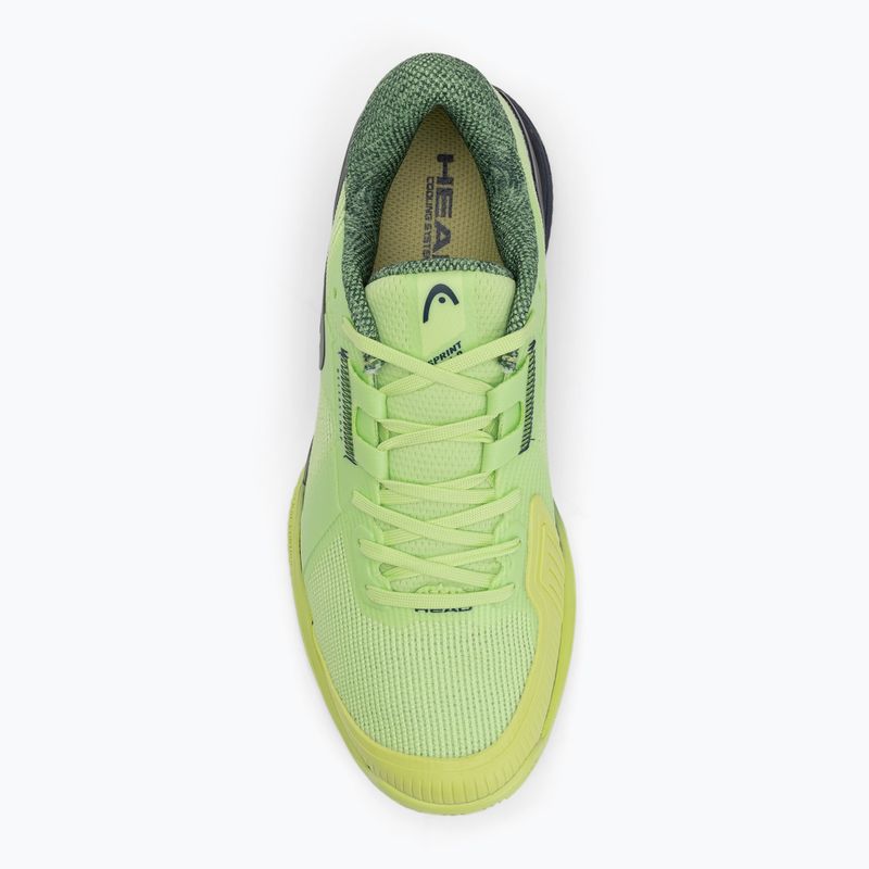 Férfi teniszcipő HEAD Sprint Pro 4.0 Clay lime/ navy 5