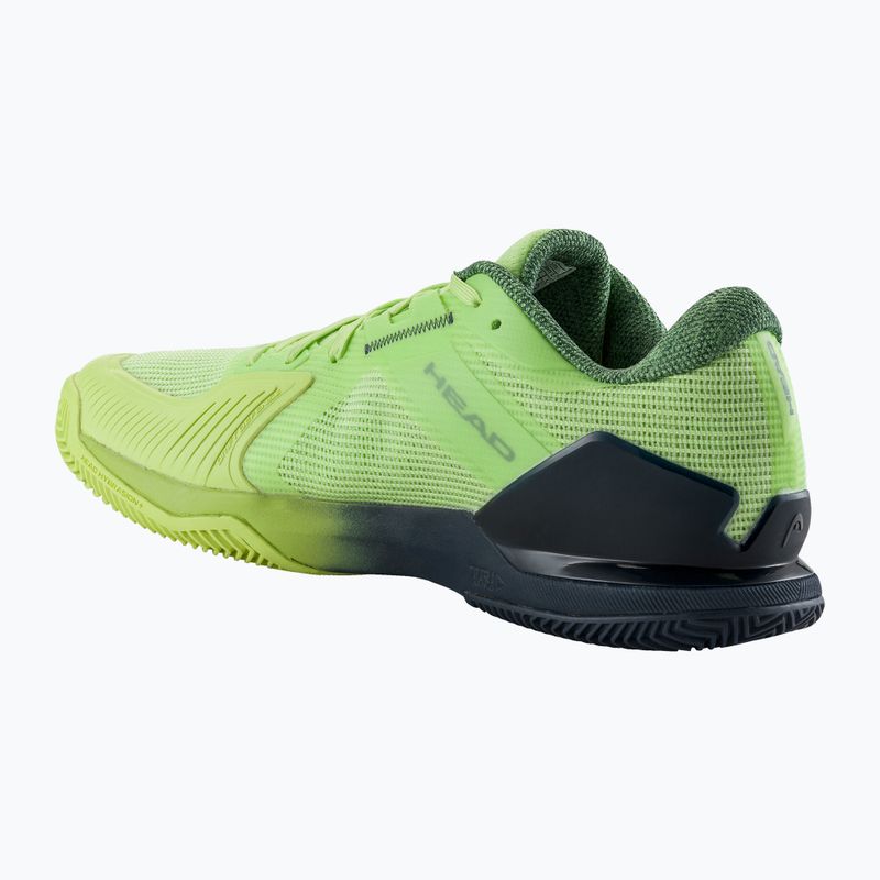 Férfi teniszcipő HEAD Sprint Pro 4.0 Clay lime/ navy 2