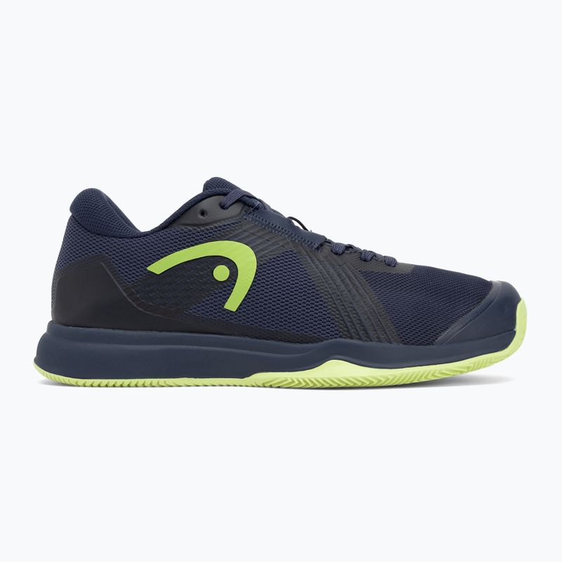 Férfi teniszcipő HEAD Sprint Team 4.0 Clay navy/ lime 2