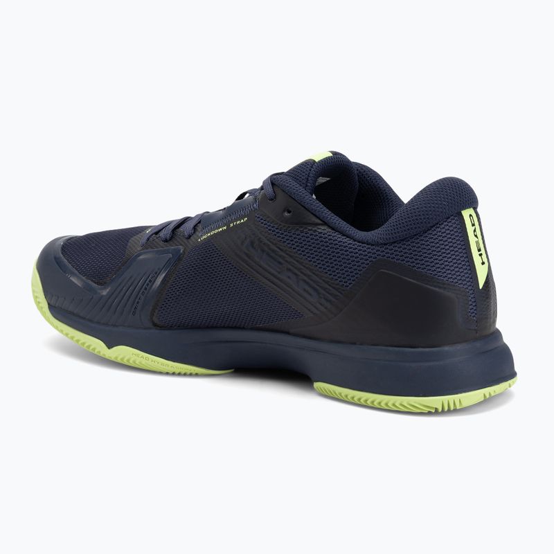 Férfi teniszcipő HEAD Sprint Team 4.0 Clay navy/ lime 3
