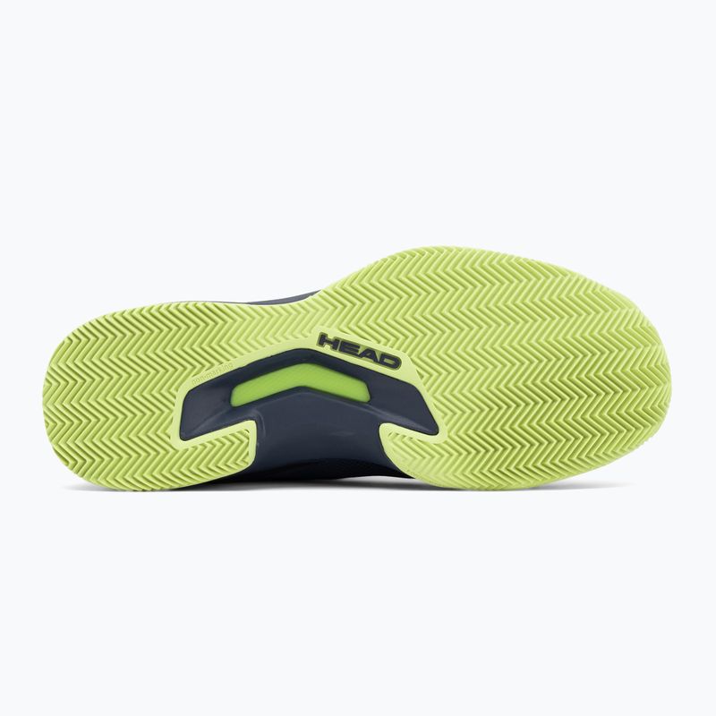 Férfi teniszcipő HEAD Sprint Team 4.0 Clay navy/ lime 4