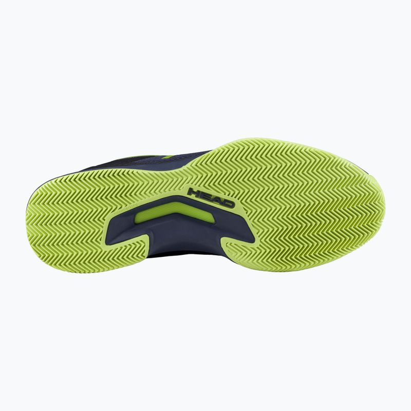 Férfi teniszcipő HEAD Sprint Team 4.0 Clay navy/ lime 3