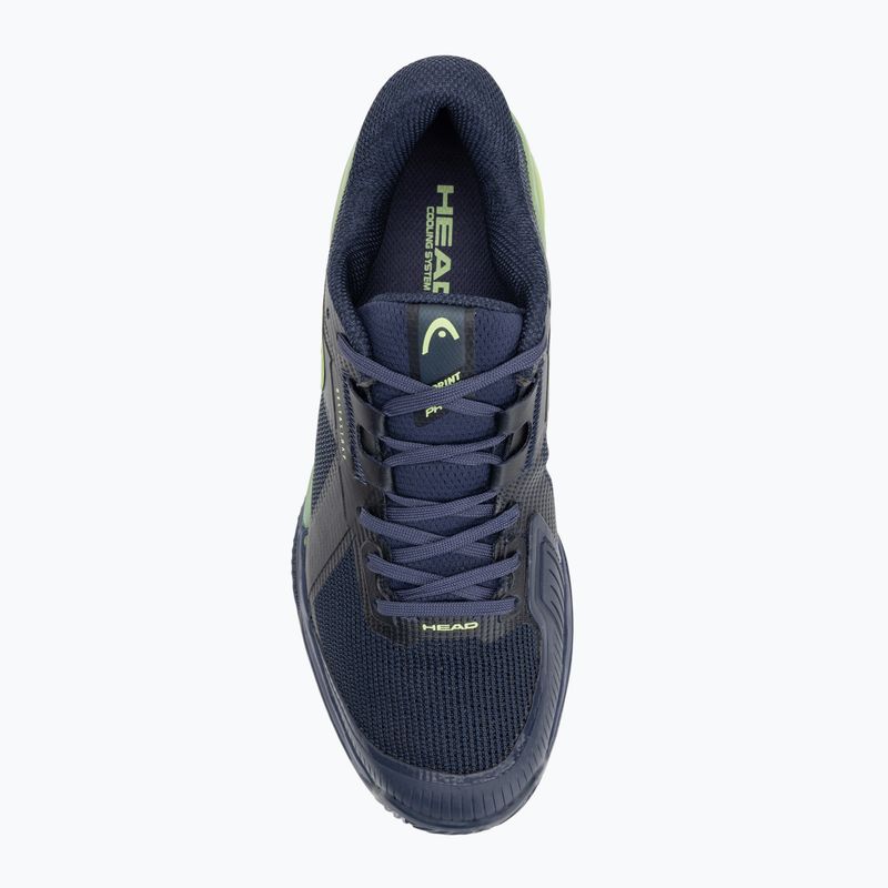Férfi evezős cipő HEAD Sprint Pro 4.0 navy/ lime 5