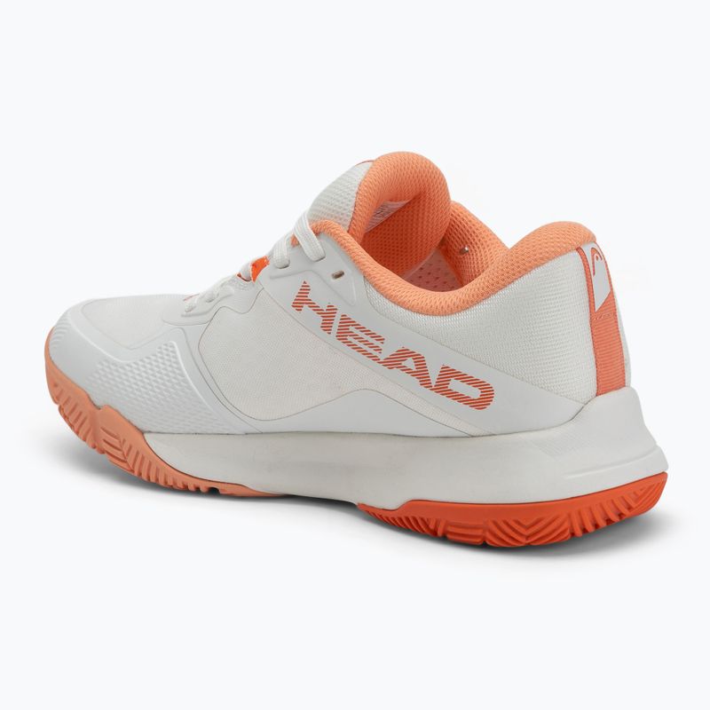 Női evezős cipő HEAD Motion Team fehér/ korall 3