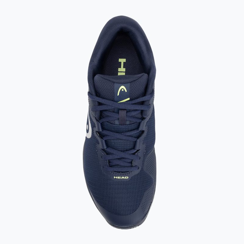 HEAD Revolt Evo 2.0 Clay navy/ lime férfi teniszcipő 5